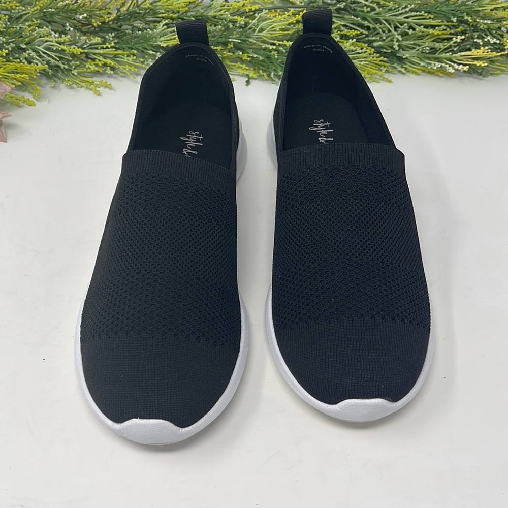Style & Co. Womens Masonn Knit Low Top Slip-On Sneakers - Picture 2 of 12
